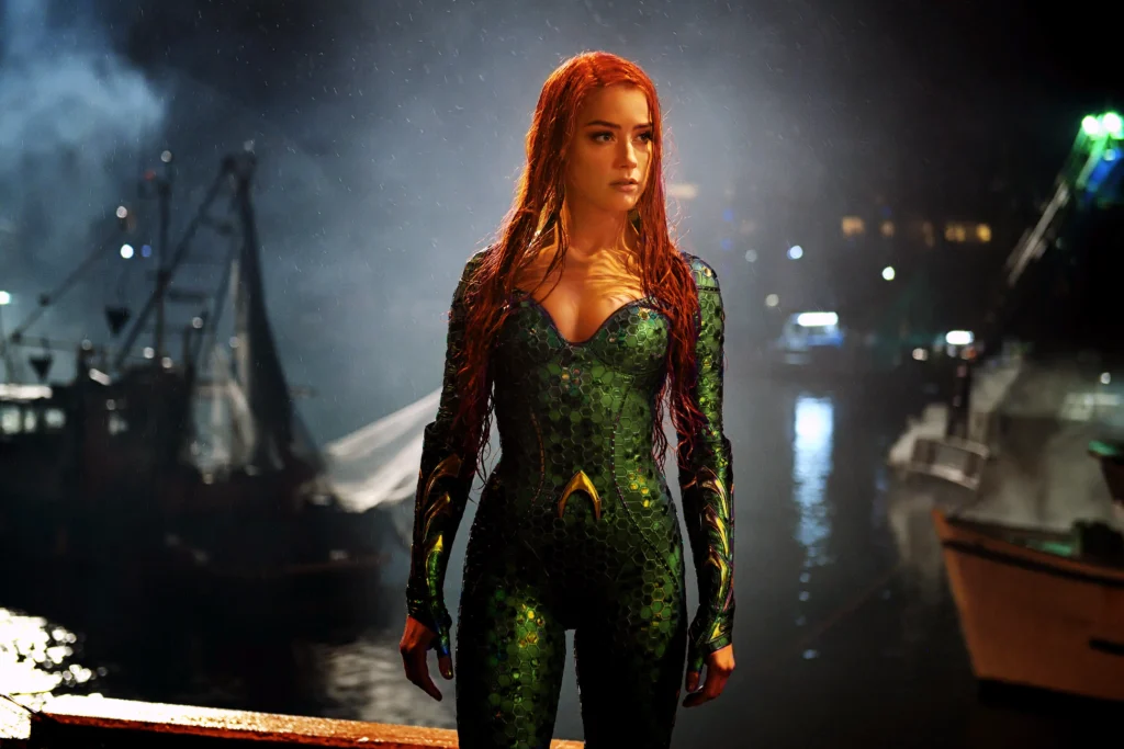 Amber Heard in Aquaman 2
