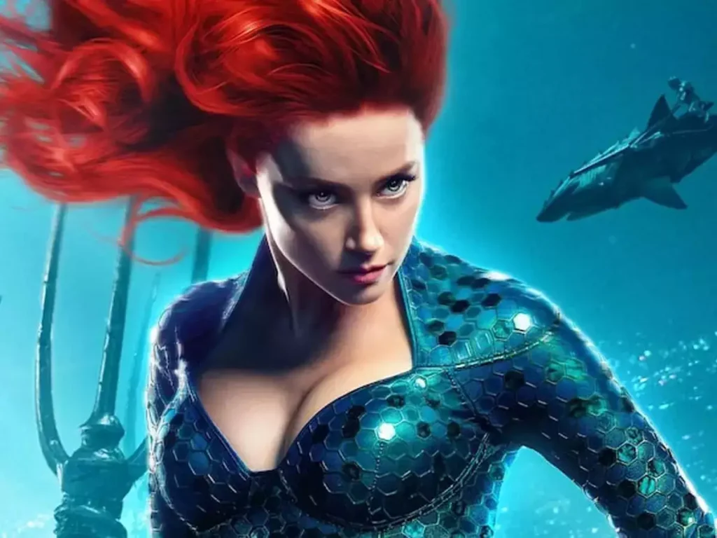 Amber Heard look in Aquaman 2